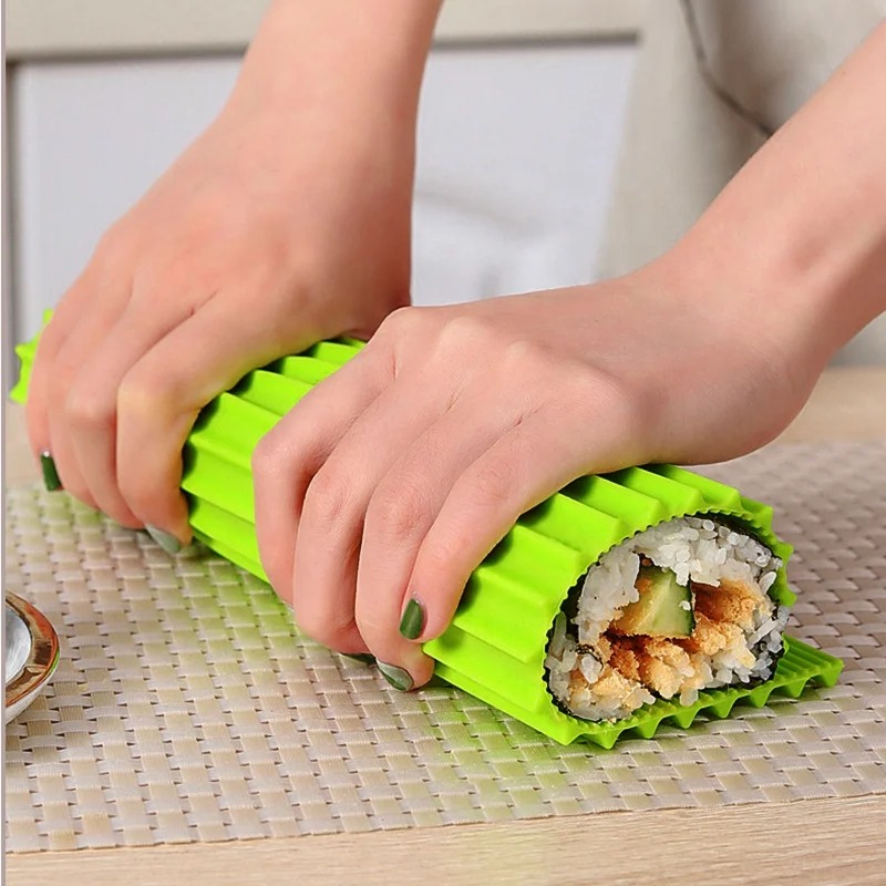 Silicone Hand Roll Sushi Rolli - Sushi Making Kit recension och pris