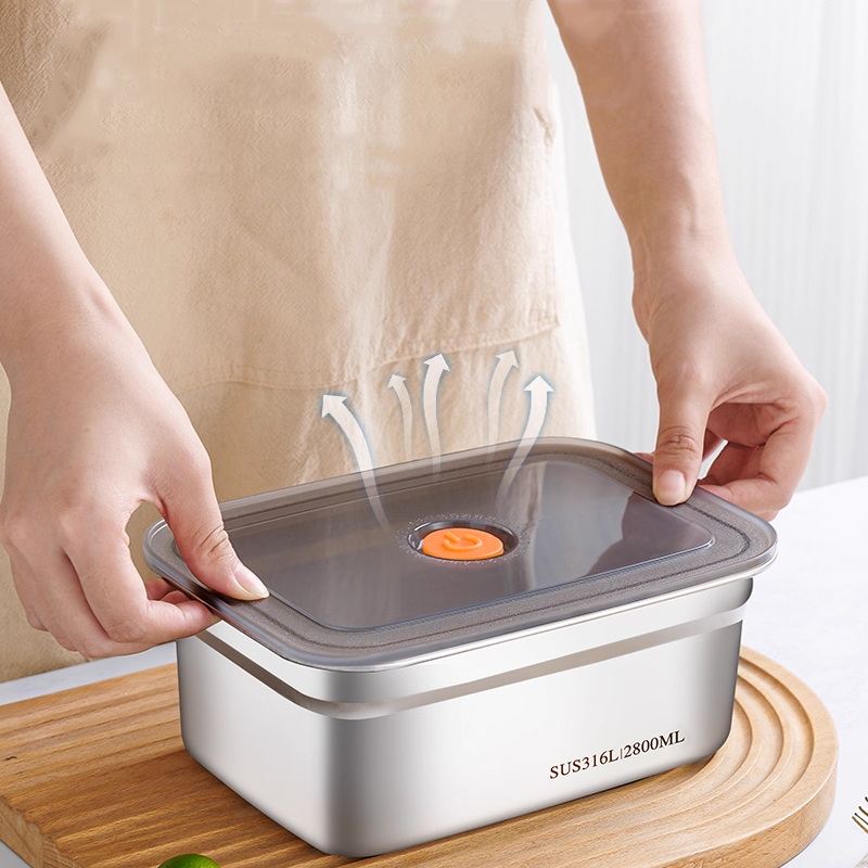 Food Grade 316 Stainless Steel - Bento Box recension och pris