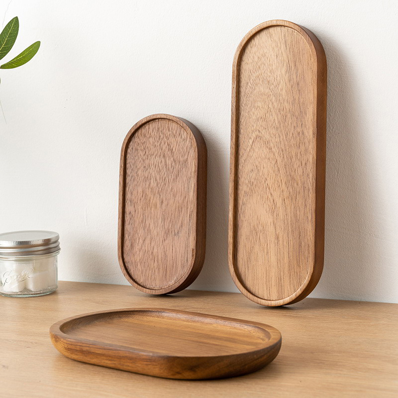Tableware Solid Wood Food Tray - Japanese Snacks recension och pris