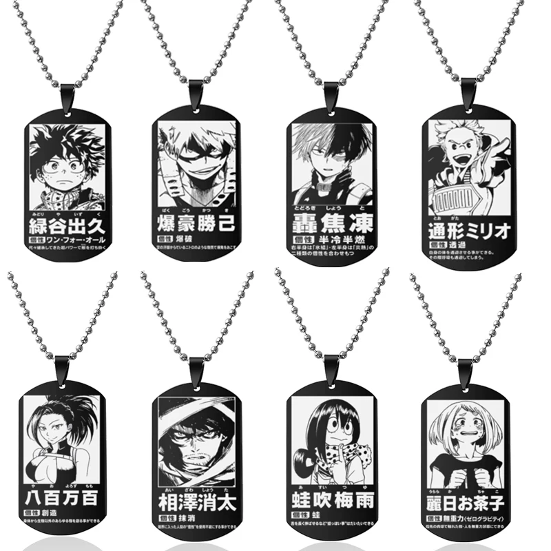 Anime My Hero Academia Necklac - Furoshiki recension och pris