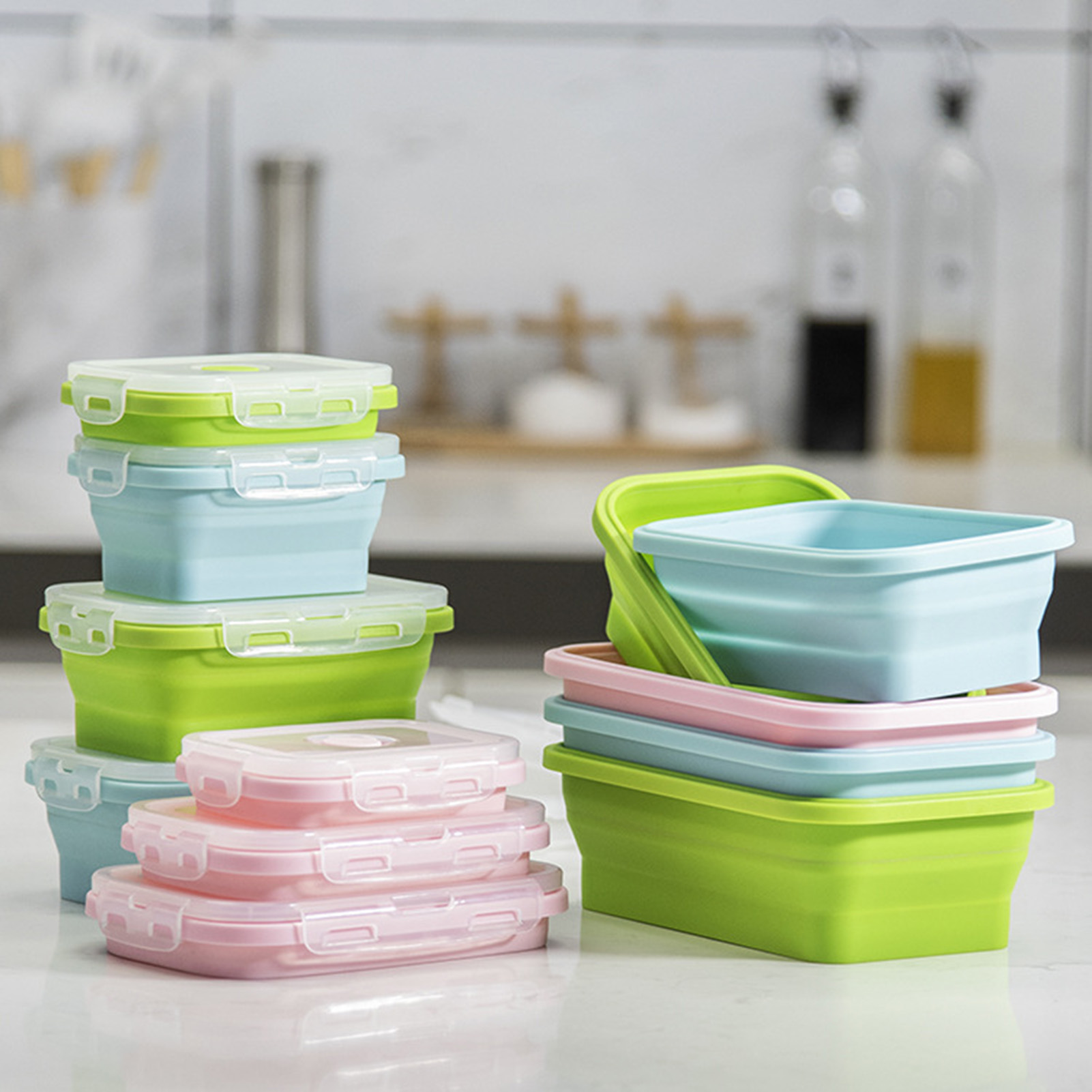 Silicone Lunch Box Food Grade  - Bento Box recension och pris