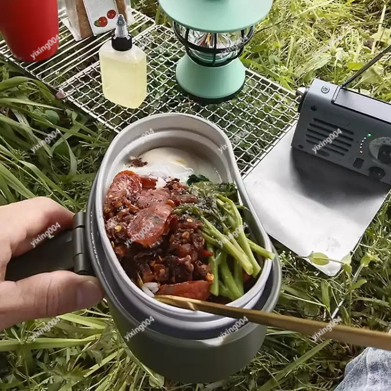 Outdoor Camping Split Bento Bo - Bento Box recension och pris