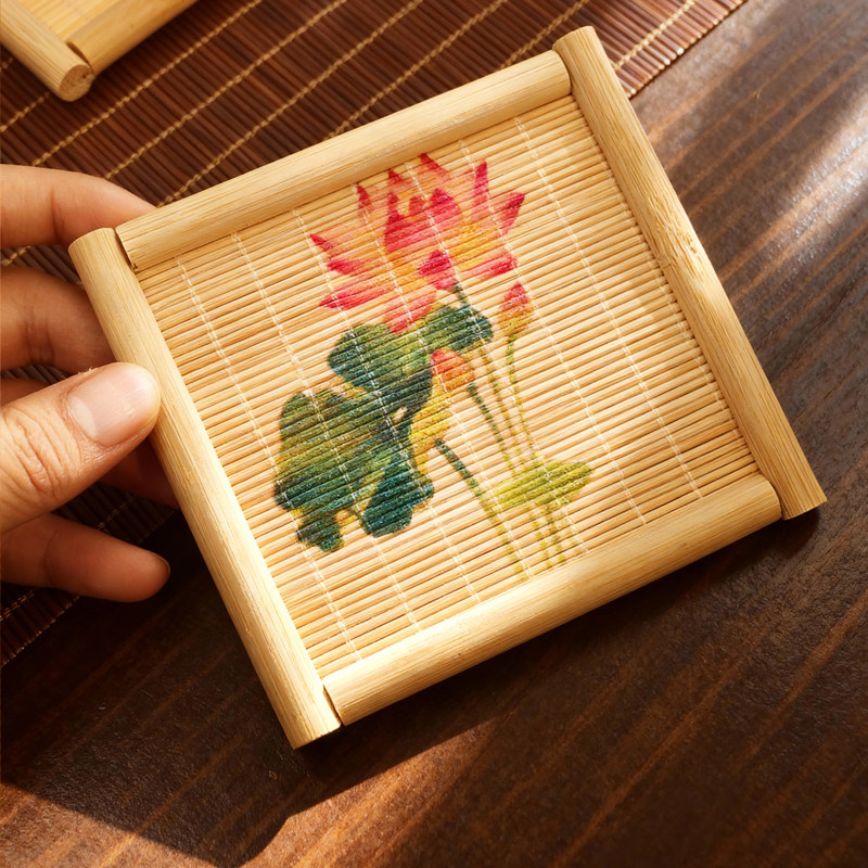 Set of 5 Natural Bamboo Tea Cu - Japanese Tea recension och pris