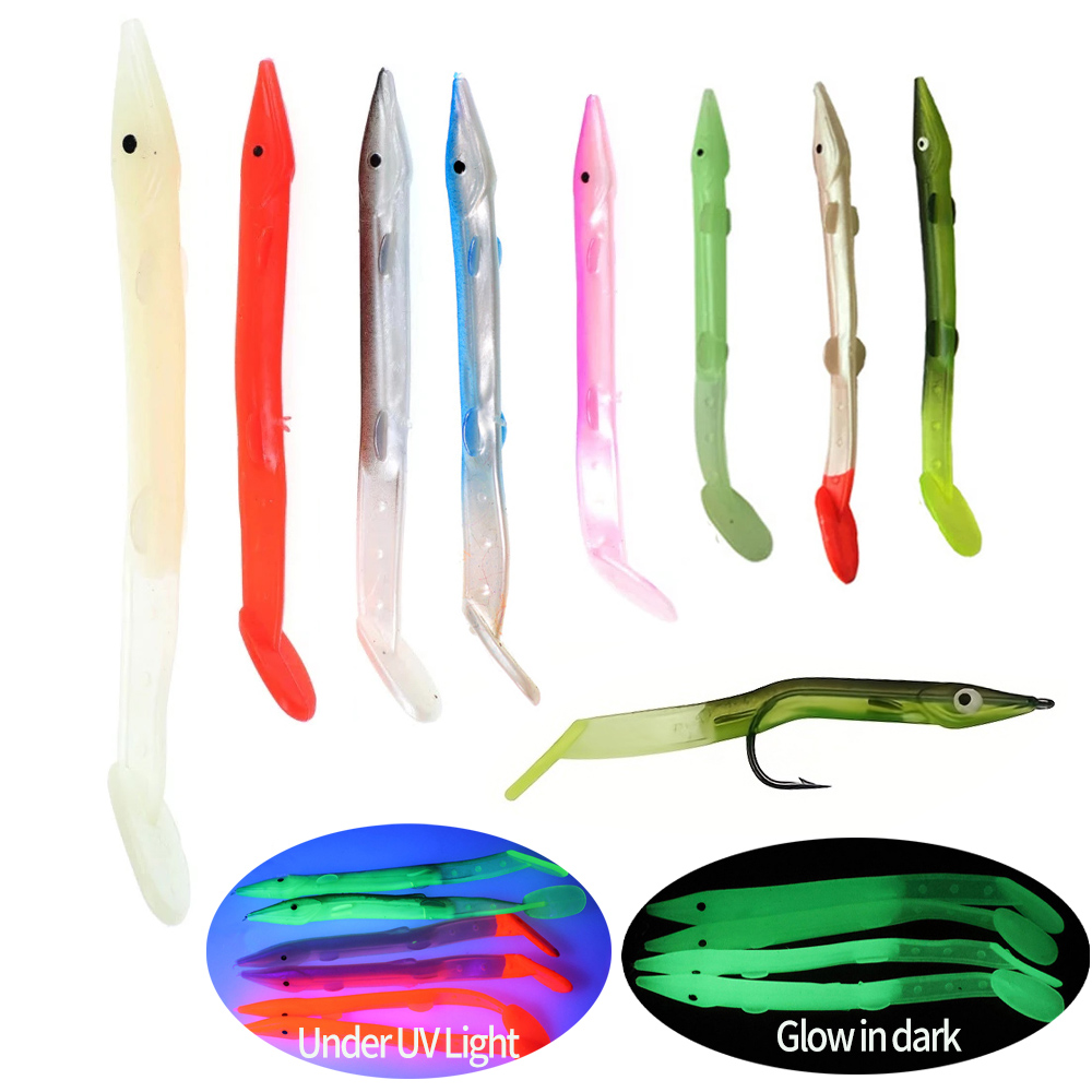 8pcs Soft Plastic Bait Fish Sa - Furoshiki recension och pris